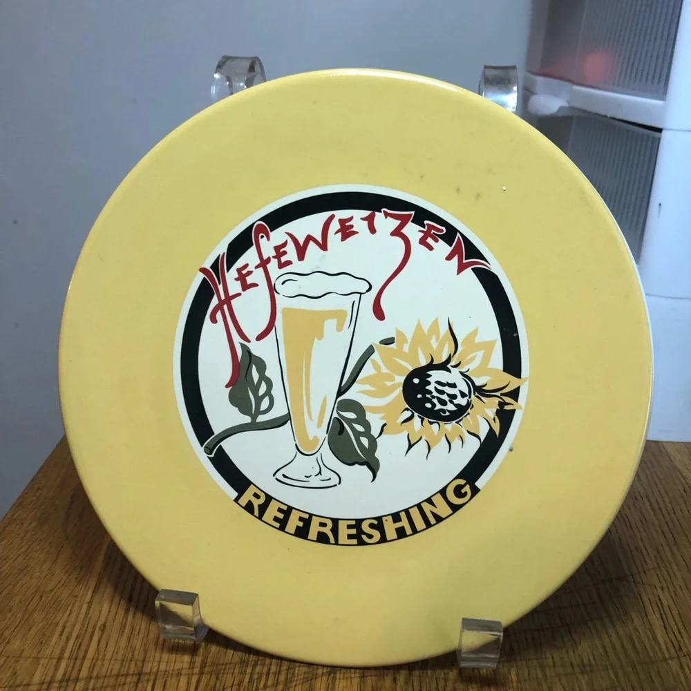 Pottery Barn Beer Appetizer Plates Set of 4‎
